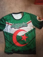 Algerien, Algeria, Algerie Trikot 3 XL mit Wappen Wüstenfüchse