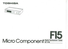 Toshiba Bedienungsanleitung user manual für ST - F 15  Copy
