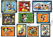 ★ MICKEY MOUSE Micky Maus Applikationen FLICKEN Applikation Aufnäher 10 St. NEU