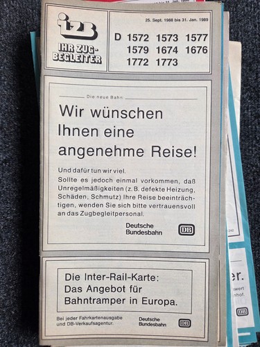 Izb ihr zug begleiter - izb, –