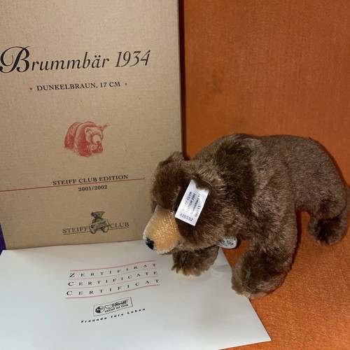 Steiff🌸420252🌸Brummbär