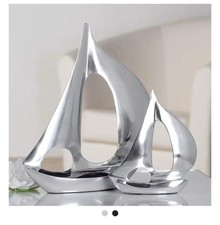 Deko-Skulptur "Boot" 2er Set