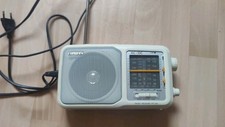 Radio weiß, tragbar, Aiwa FR-C52EZ | Nutzbar mit Strom & Batterie | FM LW MW SW