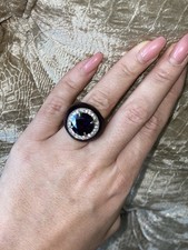 Ring statement lila amethyst - statement,