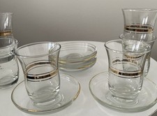 Türkische 6 Teegläser Set