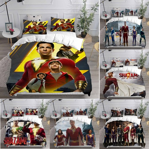 Shazam bettbezug - shazam, 3d