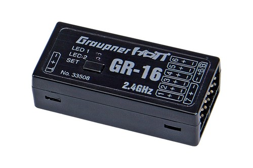 Hott kanal 2 - gr-16, 2.4ghz