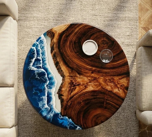 Ocean wave epoxidharz - wave, holz