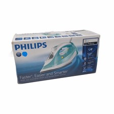 Philips Dampfbügeleisen GC3811/70 Azur (2400 W, SteamGlide-Bügelsohle ,200 g Dam