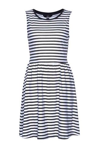 Kleid only jersey baumwolle - kleid,