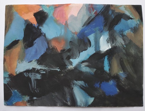 Gemälde tusche aquarell - gemälde,