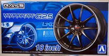 Aoshima 061183 Felgen Rays Volk Racing G 25 18" inkl. Reifen 1:24 # 105