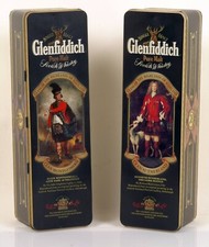 Glenfiddich Sammlerdosen Clans of Scotland, leer