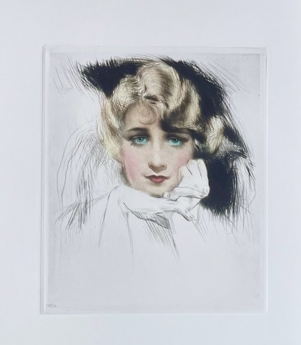 Portrait radierung von carl - "portrait",
