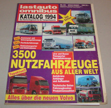 Lastauto Omnibus Katalog  1994 - Nutzfahrzeuge aus aller Welt
