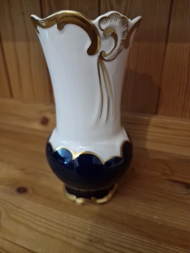 Vase kobaltblau echt weimarer - echt,