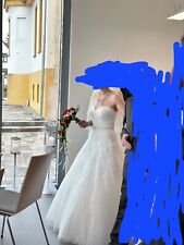 Hochzeitskleid Größe 38 Mit Schleier Und Unterrock Top Wie Neu