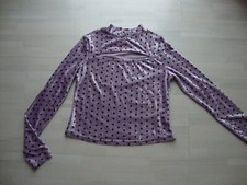 Samt Shirt Pulli Gr. S 36 NEU
