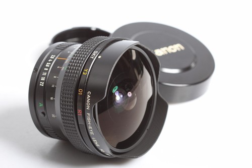 Canon fish eye lens 8 - fish-eye, fd