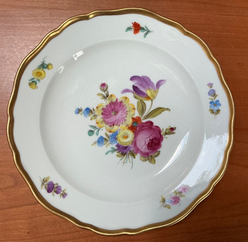Meissen porzellan speiseteller - porzellan,