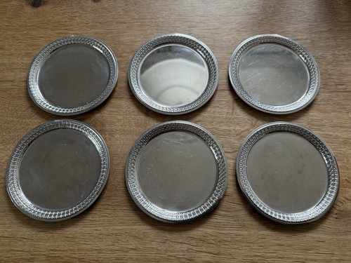 Untersetzer 6er set metall - untersetzer,