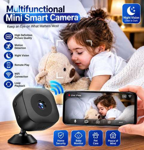 1080p mini kamera - hd,