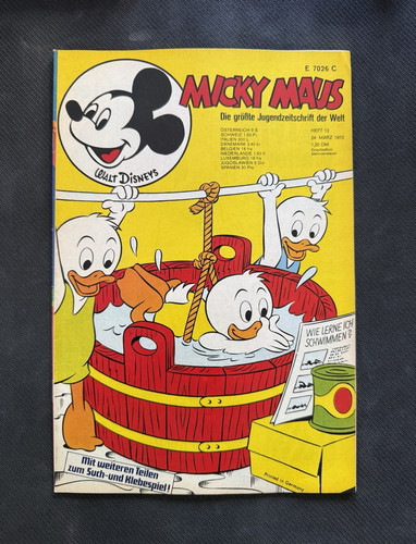 Walt disney micky - walt, maus