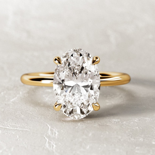 Gelbgold damen ring igi gia - ring,