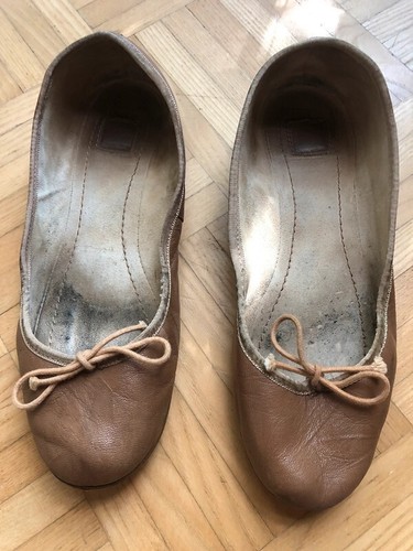 Damen echt leder ballerinas - damen,