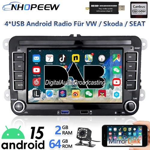 Dab usb android15 radio gps - radio,