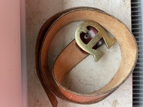 Ledergürtel aigner vintage - ledergürtel,