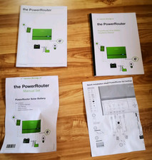 PowerRouter Installationshandbücher