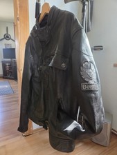 Belstaff Bikerjacke Leder XL
