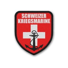 Patch Schweizer Kriegsmarine Armee Marine Abzeichen Aufnäher Schweiz#37173