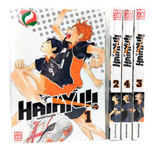 Haikyu!! Manga Band 1-4 Haruichi Furudate Deutsch KAZÉ Sport