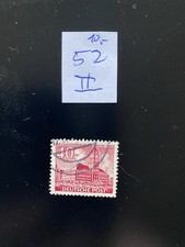 Berlin. Plattenfehler. Mi. Nr. 52 II. Gestempelt. Geprüft Schlegel.