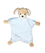 WIE NEU * STEIFF Gute Nacht Hund Hündchen blau 239694 Schmusetuch Schnuffeltuch