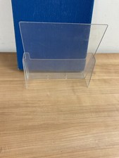 Aufsteller Werbeaufsteller Tischaufsteller Prospekthalter H 25, B 25, Tiefe 8 cm