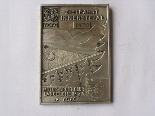 Adac auto plakette - "adac", zielfahrt