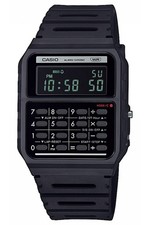 CASIO Digitaluhr mit Taschenrechner Vintage Edgy Schwarz CA-53WB-1BEF