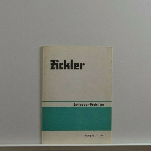 Zickler eicher schlepper - zickler,
