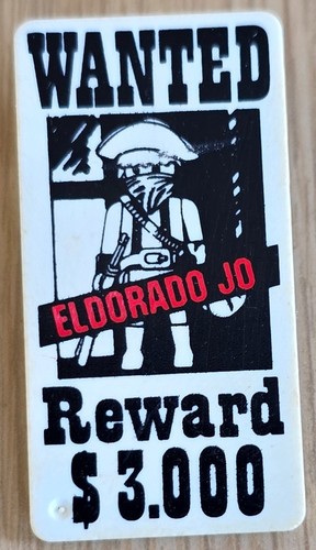 Playmobil wanted schild - wanted,