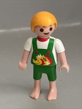 Playmobil Figur Junge Kind Barfuß Igel Zubehör 3210 Meerschweinchen Gehege # 321