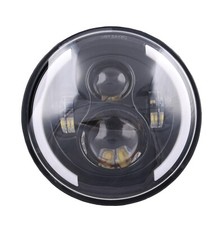 Scheinwerfer mit E Dnepr Ural K750 M72 MT16 MT12 MT10 KLARGLAS LED CUSTOM V2