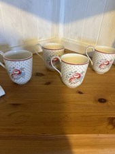 Greengate Tasse Becher Henkeltasse Tilde Off White Landhausstil Shabby Chic 