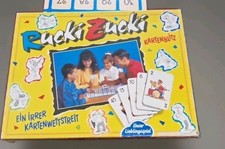 Rucki Zucki Kartenblitz Familienspiel Brettspiel Lieblingsspiel vollständig