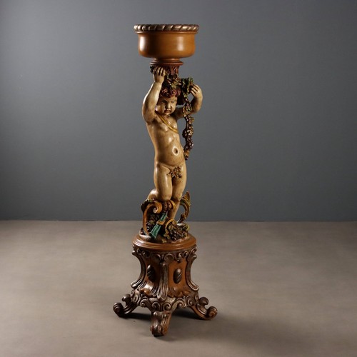 Antike blumentopfsäule - antike,