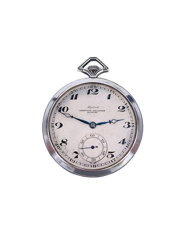 Flache taschenuhr alpina gebr - alpina,