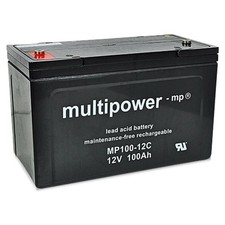 multipower MP100-12C Bleiakku
