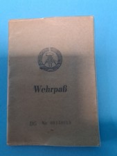 ALTER WEHRPASS LEIPZIG 1963